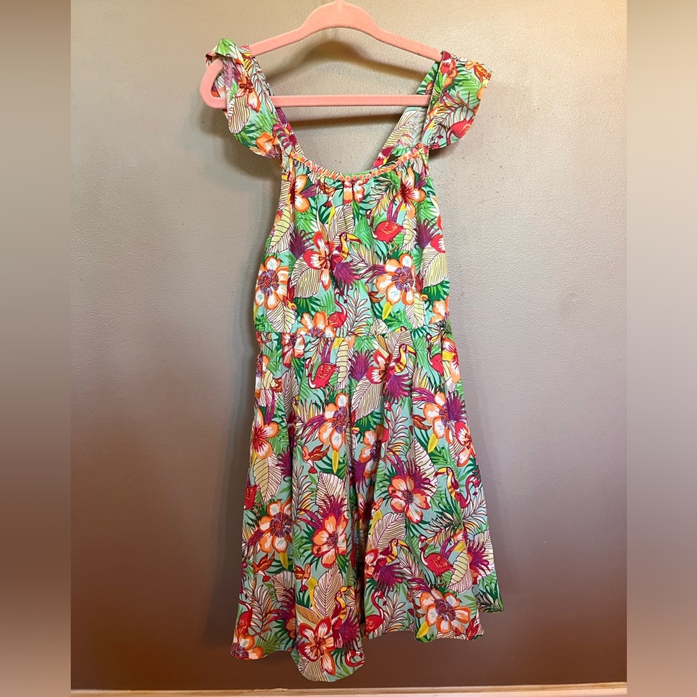 Monsoon London tropical print sundress